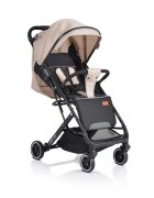 MONI Carucior sport cu pliere compacta si maner troller Trento Beige