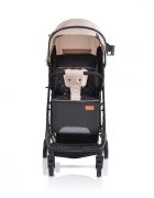 MONI Carucior sport cu pliere compacta si maner troller Trento Beige