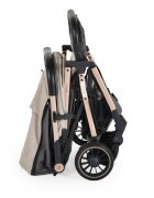 MONI Carucior sport de la nastere 0-22kg cu pliere automata Berlin Beige
