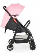 MONI Carucior sport pentru copii Capri Pink Spatar reglabil cu pozitie de somn Suport pentru picioare reglabil Centura de siguranta Roti spate cu frana Copertina reglabila Recomandat de la 6luni
