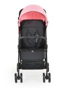 MONI Carucior sport pentru copii Capri Pink Spatar reglabil cu pozitie de somn Suport pentru picioare reglabil Centura de siguranta Roti spate cu frana Copertina reglabila Recomandat de la 6luni