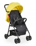 MONI Carucior sport pentru copii Capri Yellow Spatar reglabil cu pozitie de somn Suport pentru picioare reglabil Centura de siguranta Roti spate cu frana Copertina reglabila Recomandat de la 6luni