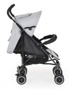 MONI Carucior sport pentru copii Jerry New Gray cu spatar reglabil si pozitie somn roti pivotante cu frana suport picioare reglabil cadru din aluminiu pliabil compact tip umbrela bara de protectie detasabila