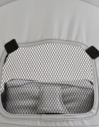 MONI Carucior sport pentru copii Jerry New Gray cu spatar reglabil si pozitie somn roti pivotante cu frana suport picioare reglabil cadru din aluminiu pliabil compact tip umbrela bara de protectie detasabila