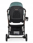 MONI Carucior transformabil 2in1 Bingo Marine Green cu sezut reversibilpana la 4 ani sau 22kgspatar reglabilcapotina XXL cu 4 sectiunipliere compacta cu unitatea scaunului roti rezistentehusa picioare si geanta