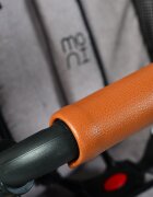 MONI Carucior transformabil 2in1 Gala Dark Grey cu sistem dublu de suspensiicadru din aluminiumaner reglabil pe inaltimecopertina XXLsezut reversibilhusa picioare si geanta mamici inclusa