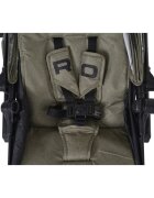 MONI Carucior transformabil 2in1 Rio Green pana la 22 kgcadru din aluminiuspatar reglabilscaun reversibilroti din spuma EVA pivotante cu amortizor si rulmentbaldachinhusa picioaregeantaplasa insectesuport pahar