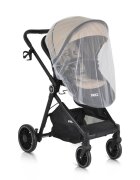 MONI Carucior transformabil 2in1 Rio Khaki pana la 22 kgcadru din aluminiuspatar reglabilscaun reversibilroti din spuma EVA pivotante cu amortizor si rulmentbaldachinhusa picioaregeantaplasa insectesuport pahar