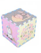 MONI Covoras puzzle cu 9 piese din spuma Education and Animals