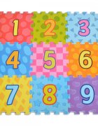 MONI Covoras puzzle cu 9 piese din spuma Numbers