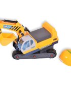 MONI Excavator copii fara pedale Powerful cu sezut rotativ volan cu claxon si cupa mobila
