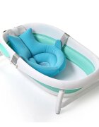 MONI Hamac pentru cadita Whale Bluepotrivit de la nasterematerial terry moaledimensiune 51x31 cm