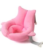 MONI Hamac pentru cadita Whale Pink potrivit de la nasterematerial terry moaledimensiune 51x31 cm