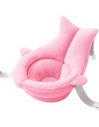 MONI Hamac pentru cadita Whale Pink potrivit de la nasterematerial terry moaledimensiune 51x31 cm