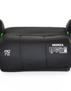 MONI Inaltator auto pentru copii Monza Basic Black 125-150 cmOmologat R129 I-Sizefixare Isofixhusa detasabila
