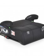 MONI Inaltator auto pentru copii Monza Black 125-150 cm cu jucarie de plus inclusaCertificare R129fixare cu isofixhusa detasabila