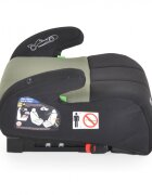 MONI Inaltator auto pentru copii Monza Green 125-150 cm cu jucarie de plus inclusaCertificare R129fixare cu isofixhusa detasabila