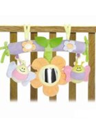 MONI Jucarie pentru copii Spring Timeatasare la patut sau caruciorprindere universalajucarii moi din plus cu fosnet si oglinda