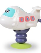MONI Jucarie pentru scaunul de masa avion cu muzica si lumini Baby Plane