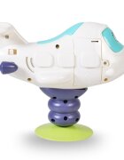 MONI Jucarie pentru scaunul de masa avion cu muzica si lumini Baby Plane