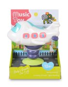 MONI Jucarie pentru scaunul de masa avion cu muzica si lumini Baby Plane