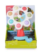 MONI Jucarie pentru scaunul de masa Ferris wheel cu muzica si luminiButoane cu functii muzicaleFixare cu ventuzaCulori vesele si vibrante