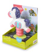 MONI Jucarie pentru scaunul de masa ponei cu muzica si lumini Baby Pony Girl