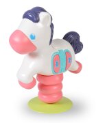MONI Jucarie pentru scaunul de masa ponei cu muzica si lumini Baby Pony Girl