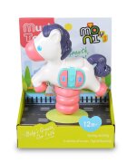 MONI Jucarie pentru scaunul de masa ponei cu muzica si lumini Baby Pony Girl