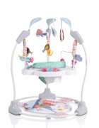 MONI Jumper pentru copii cu inaltime reglabila Bon Voyage Turquoise