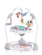 MONI Jumper pentru copii cu inaltime reglabila Bon Voyage Turquoise