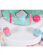 MONI Jumper pentru copii cu inaltime reglabila Bon Voyage Turquoise