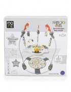 MONI Jumper pentru copii Magic fun Orange cu scaun rotativ 360inaltime reglabila pe 3 nivelepanou interactiv cu butoane muzicalejucarii din plusrecomandat de la 6luni si maxim 12 kg