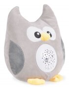 MONI Lampa de veghe din plus cu sunete albe si volum reglabil Friendly Owl