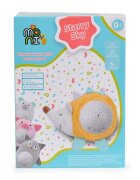 MONI Lampa de veghe din plus cu sunete si proiectii Starry Sky Hedgehog