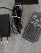 MONI Leagan electric cu telecomanda si carusel Rocky Gri