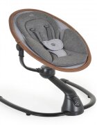 MONI Leagan electric pentru bebelusi Cangaroo cu senzor de miscare si telecomanda Cloud Premium Dark Grey