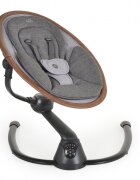MONI Leagan electric pentru bebelusi Cangaroo cu senzor de miscare si telecomanda Cloud Premium Dark Grey