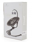 MONI Leagan electric pentru bebelusi Cangaroo cu senzor de miscare si telecomanda Cloud Premium Light Grey