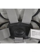 MONI Leagan electric pentru bebelusi Clarissa Grey cu telecomanda senzor de miscare5 viteze de leganare cronometru bluetooth pernuta baldachin cu jucarii si plasa insecte husa detasabilacentura de siguranta
