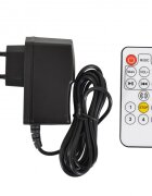 MONI Leagan electric pentru copii Ari Bear Bej cu telecomandaconectare la priza sau baterii5 viteze12 melodiipernuta reductor cu design ursulet inclusa