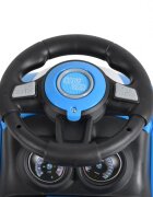 MONI Masinuta copii de impins Rider 2in1 Blue cu maner parental detasabil volan cu melodii spatiu pentru jucarii sub scaun protectie impotriva rasturnarii recomandata copiilor cu varsta peste 2 ani