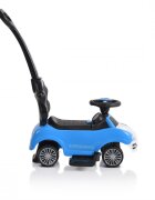 MONI Masinuta copii de impins Rider 2in1 Blue cu maner parental detasabil volan cu melodii spatiu pentru jucarii sub scaun protectie impotriva rasturnarii recomandata copiilor cu varsta peste 2 ani