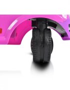 MONI Masinuta copii de impins Rider 2in1 Pink cu maner parental detasabil volan cu melodii spatiu pentru jucarii sub scaun protectie impotriva rasturnarii recomandata copiilor cu varsta peste 2 ani
