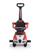 MONI Masinuta copii de impins Rider 2in1 Red cu maner parental detasabil volan cu melodii spatiu pentru jucarii sub scaun protectie impotriva rasturnarii recomandata copiilor cu varsta peste 2 ani