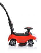 MONI Masinuta copii de impins Rider 2in1 Red cu maner parental detasabil volan cu melodii spatiu pentru jucarii sub scaun protectie impotriva rasturnarii recomandata copiilor cu varsta peste 2 ani