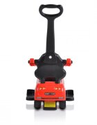 MONI Masinuta copii de impins Rider 2in1 Red cu maner parental detasabil volan cu melodii spatiu pentru jucarii sub scaun protectie impotriva rasturnarii recomandata copiilor cu varsta peste 2 ani