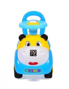 MONI Masinuta copii Ride-On fara pedale Super Car Blue cu functii muzicale si spatiu de depozitare