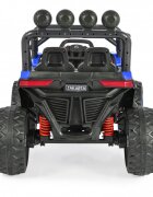 MONI Masinuta electrica pentru copii Jakarta Blue 12V 140W de teren 4x4 cu telecomanda player muzical 4 motoare deschidere usi si lumini