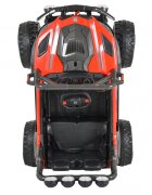 MONI Masinuta electrica pentru copii Jakarta Red 12V 140W de teren 4x4 cu telecomanda player muzical 4 motoare deschidere usi si lumini